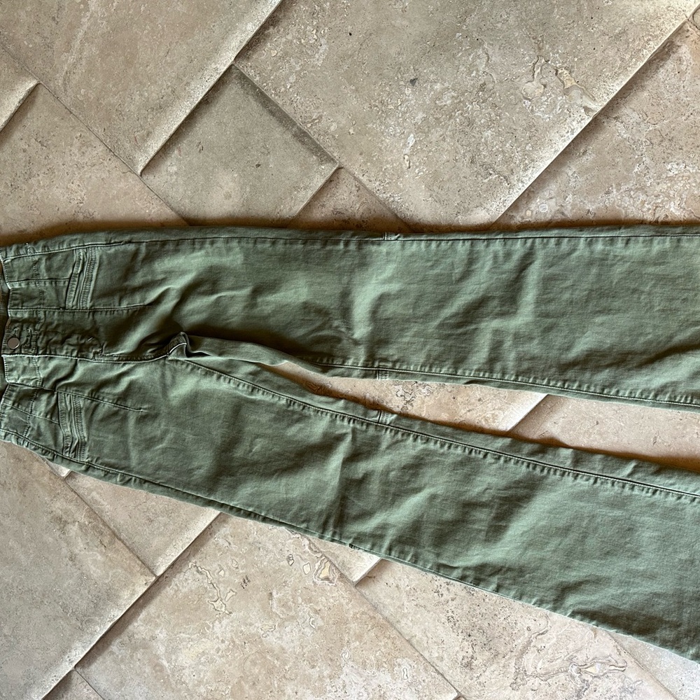 Altar'd State Olive Green denim EC size 24 regular